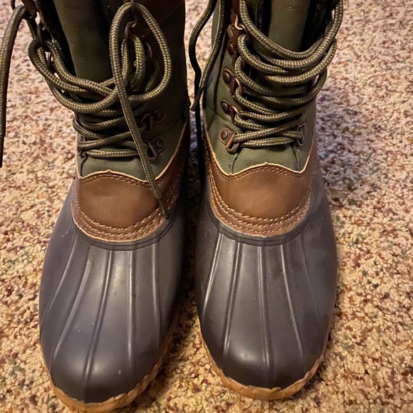 JBU women’s duck boots worn once or twice - Picture 2 of 3
